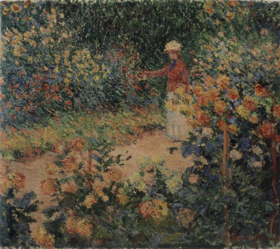 Claude Monet The Artist-s Garden at Giverny